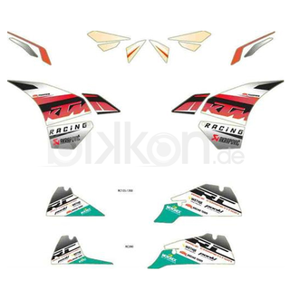 KTM Factory-Grafikkit fuer RC Modelle