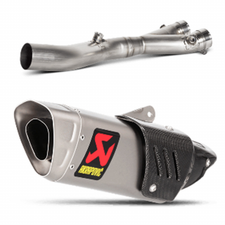 AKRAPOVIC Slip-On Line + Titan Link Collector Yamaha MT-10 / FZ-10 2016 - 2019