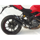 ZARD Endschalldmpfer SlipOn rund carbon einseitig Ducati...