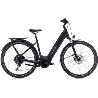 CUBE Touring Hybrid Pro 625 blacknmetal Easy Entry 46 cm / XS  Modell 2023