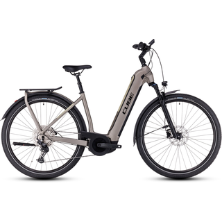 CUBE Kathmandu Hybrid Pro 750 flashstonenblack Easy Entry 58 cm / L Modell 2023